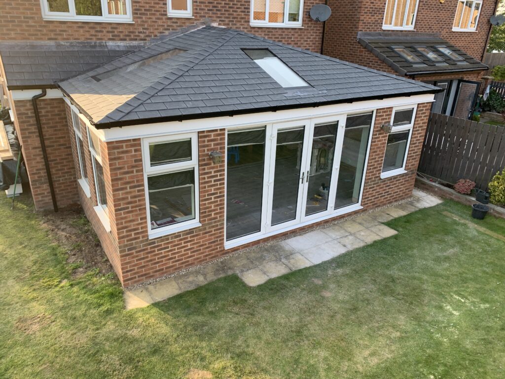 conservatory roof, tiled conservatory roof, replacement conservatory roof, guardian conservatory roof.