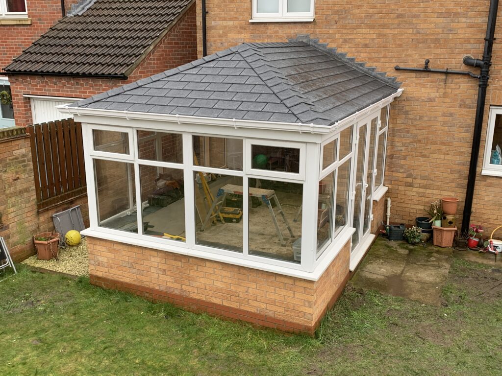 tiled conservatory roof, solid roof conservatory